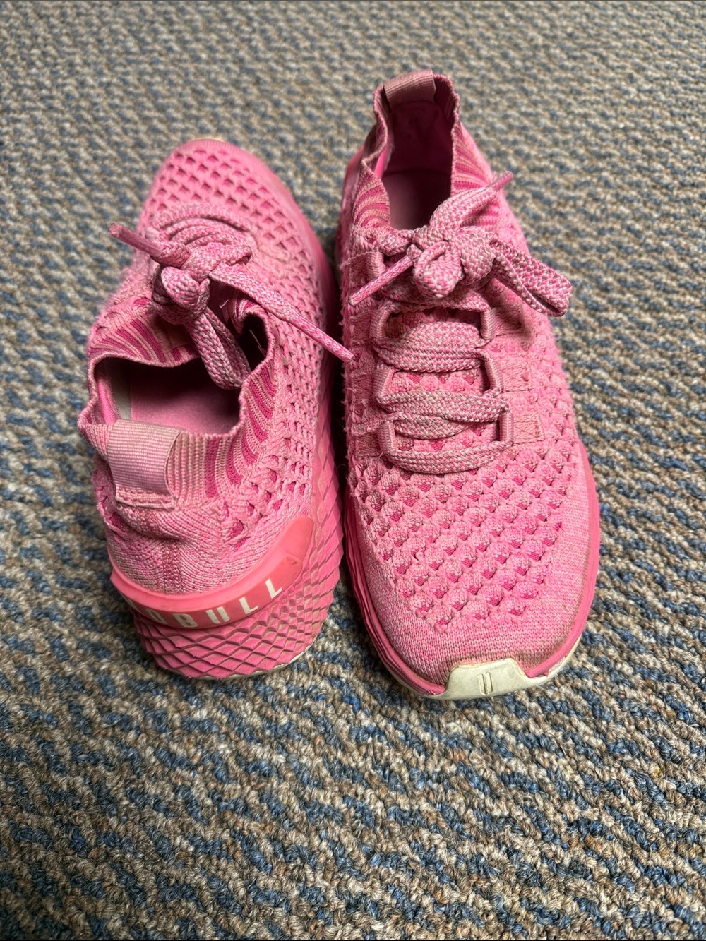 Nobull Pink Knit Athletic Sneakers